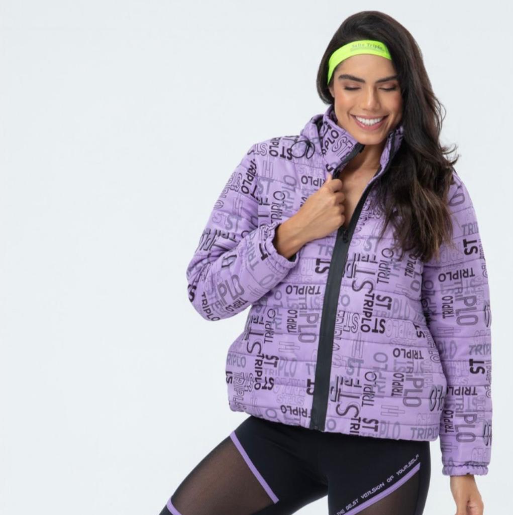 Jaqueta de fibra puffer, Salto triplo
